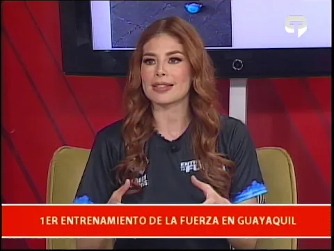 1er entrenamiento de la fuerza en Guayaquil