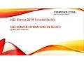 SQL Server Operators in SELECT