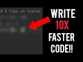 5 Tips on tuples in python that you should definitely know