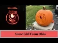 Mike Wazowski Pumpkin Carving Some Girl From Ohio