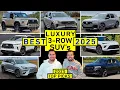 BEST 3-Row Luxury Midsize SUVs for 2025 -