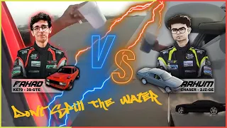 mark 2 vs ke 70 corolla 3sgte vs 2jz battle donuts challenge dont spill the water zohaib khan