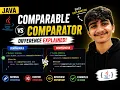 Comparable vs Comparator in Java Complete Explanation with Examples