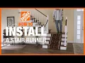 How-To Stair Runner The Home Depot