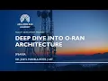Lagu Deep Dive into O-RAN Architecture