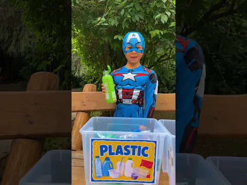 Sorting Trash Like a Superhero ποΈβ
#shorts