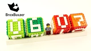 Lego Creator 40172 Brick Calendar - Lego Speed Build