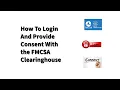 How to provide Consent in the FMCSA Clearinghouse