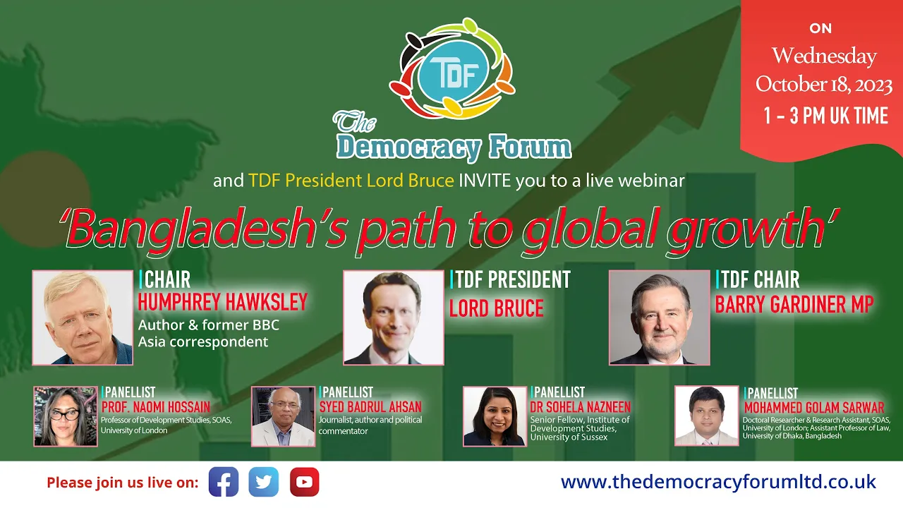 Bangladesh's path to global growth