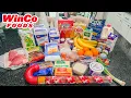 WinCo Grocery Shopping Haul weekly groceries