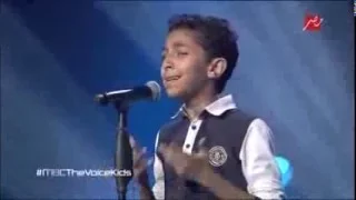 لؤي عبدون كل ده كان ليه اراء الحكام The Voice Kids 