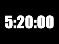 5 HOUR 20 MINUTE TIMER 320 MINUTE COUNTDOWN TIMER LOUD ALARM