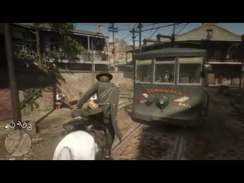 Red Dead Redemption 2 - как НЕ нужно кататься на лошади (забавные падения)