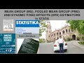 MEAN GROUP MG POOLED MEAN GROUP PMG DYNAMIC FIXED EFFECTS DFE ESTIMATORS IN STATA