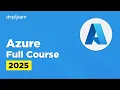 Microsoft Azure Full Course 2026 Azure Tutorial for Beginners Azure Training Simplilearn