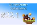 22 1 Unity 5 tutorial for beginners 2D Platformer - Collectables