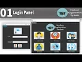 Student registration system Student Management System in java Login Panel Part1