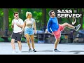 Farting With ATTITUDE Funny Fart Prank in CENTRAL PARK