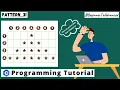 Pattern Program 31 in C Language in Hindi Triangle Pattern Program C Programming Tutorial