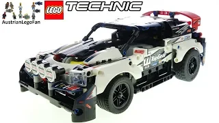 LEGO Technic 42109 App Controlled Top Gear Rally Car - Lego Speed Build Review