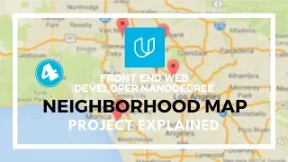 Udacity Neighborhood Map 4 - Add Dynamic Markers to Google Maps