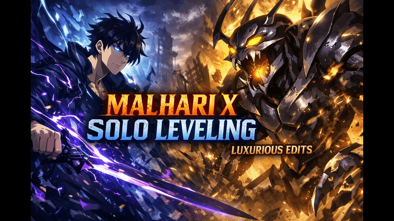 MALHARI X SOLO LEVELING 4K | @tseries | Solo Leveling | Luxurious Edits