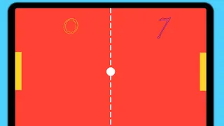Ping-Pong With AI source code in description by HTML CSS and JS
