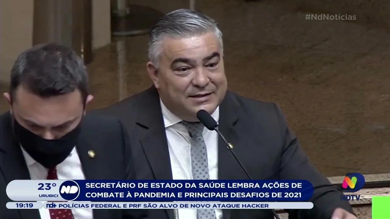Secretário de estado da saúde de SC lembra ações de combate à pandemia e desafios de 2021