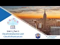 Principles of Cloud Computing Unit 1 Part 1