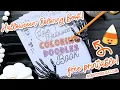 Halloween Coloring Sheets FREE Printable Activities for Kids Teens Adults