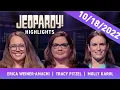 The Second Act Daily Highlights JEOPARDY