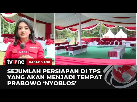 Prabowo Akan Nyoblos di TPS 33 Bojongkoneng