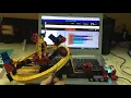 using micro bit x - axis accelerometer to control SAM Labs x FT model