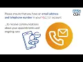 NHS App connection with MyChart