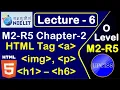 O Level M2 R5 Chapter 2 HTML Tag link tag image tag in hindi Lecture 6