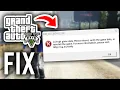 How To Fix GTA 5 Corrupt Game Data Please Reboot - Step By Step
