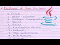 Explain Features Of Java in Detail In Hindi Java Programming