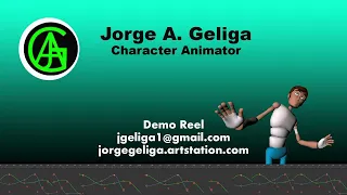Jorge Geliga 3D Character Animation Demo Reel 2026