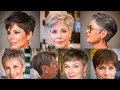 80 Chic Short Hairstyles for Older Women Pixie Haircut for Older Women with Thin Hair