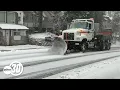 Winter storm dumps rain and snow across Fresno County roads