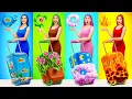 Download Lagu Four Elements Build a Bunk Bed | Fire Girl, Water Girl, Air Girl and Earth Girl Super Hyper DO