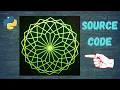 Python turtle graphics animation source code Source code of python design Source code 2