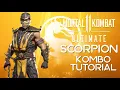 Mortal Kombat 11 MK 11 Scorpion Tutorial Demon Slam Sin Blade and Armor break Kombos