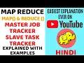 Map Reduce ll Master Job Tracker and Slave Tracker Explained with Examples in Hindi