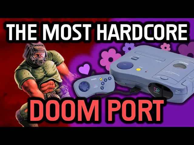 Porting DOOM to the Casio Loopy