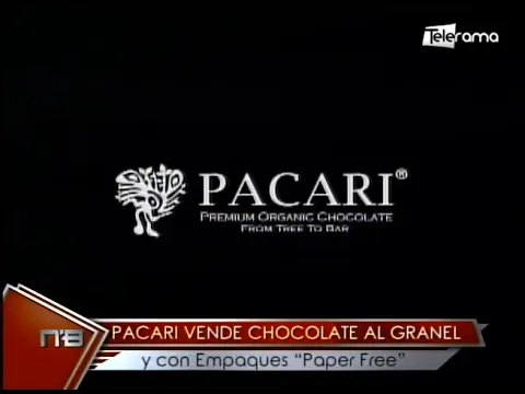 Pacari vende chocolate al granel y con empaques Paper Free