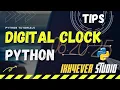 Create Digital Clock in Python with Simple Line of Code How do you make a digital clock in Python