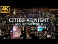 1 Hour Piano Music Night Cities Around the World 2023 in 4K Ultra Background 4K