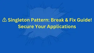 Singleton Design Pattern How to Break Fix It Breaking and Fixing the Singleton Design Pattern