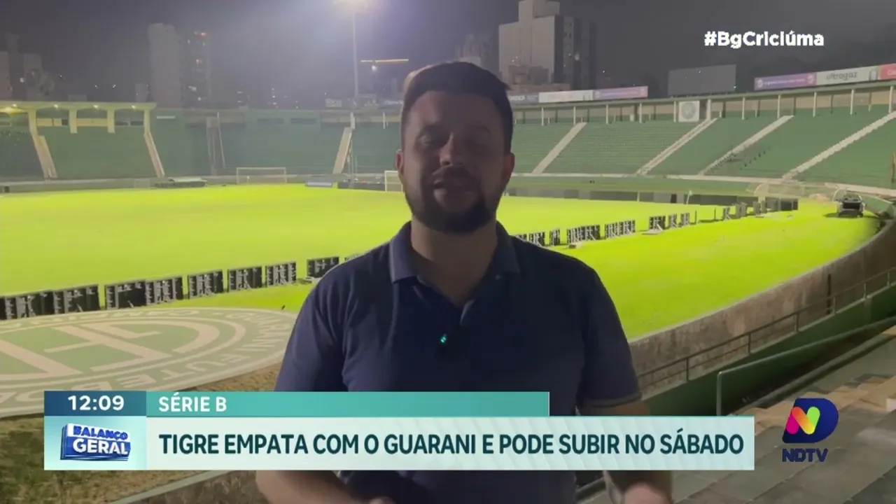 Série B do Brasileiro: Criciúma empata em Campinas e segue na briga para o acesso